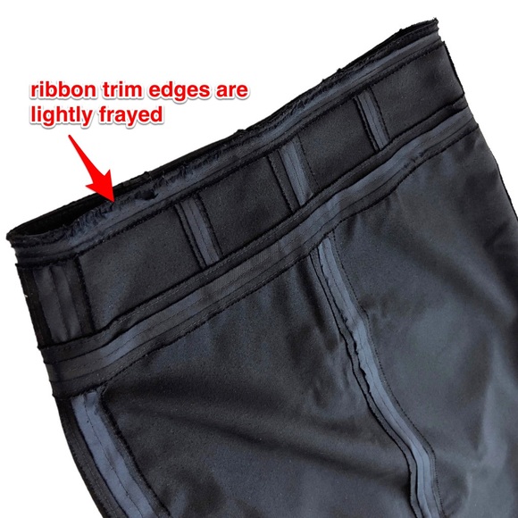 Robert Rodriguez Window Pane Straight Pencil Skirt Black - Picture 7 of 13